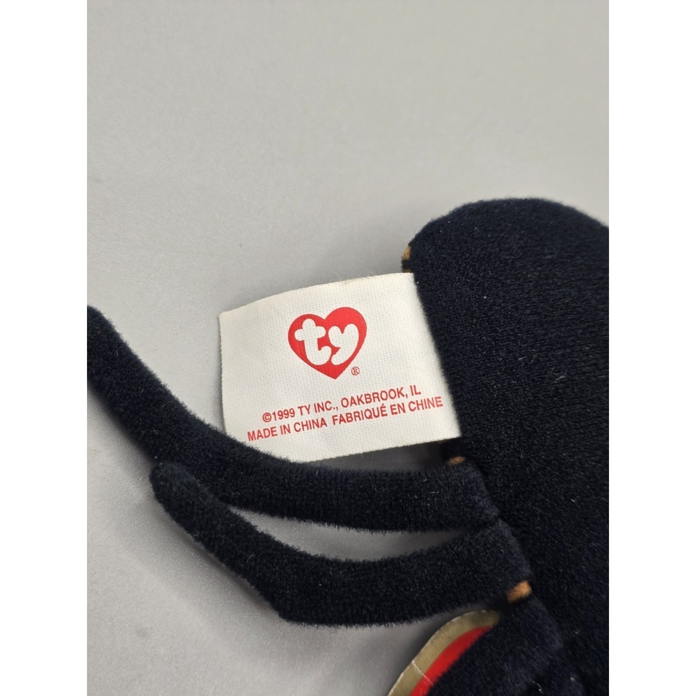 1999 ty Teenie Beanie Babies Spinner The Spider - Picture 7 of 9